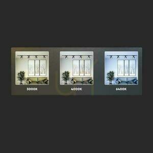 V-TAC 30W LED 35st CCT Negru VT-4633 3000K-4000K-6400K 3000lm Corp de iluminat Bus System 3F. small 9