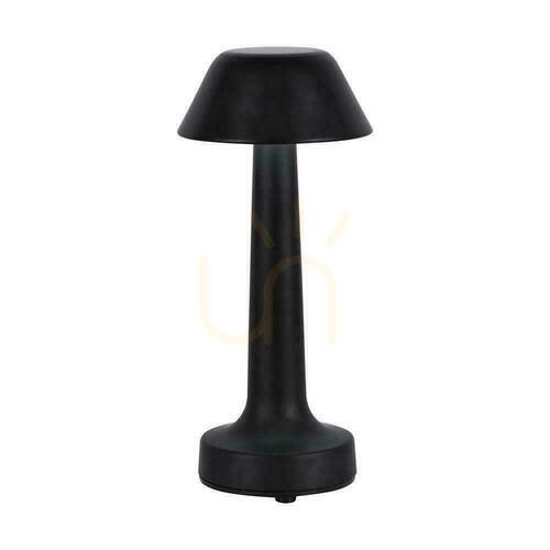 Verifica V-TAC 2W LED 23cm USB de încărcare CCT Dimmable Nightstand Lampă de birou negru VT-7566 3000K-6000K 40lm