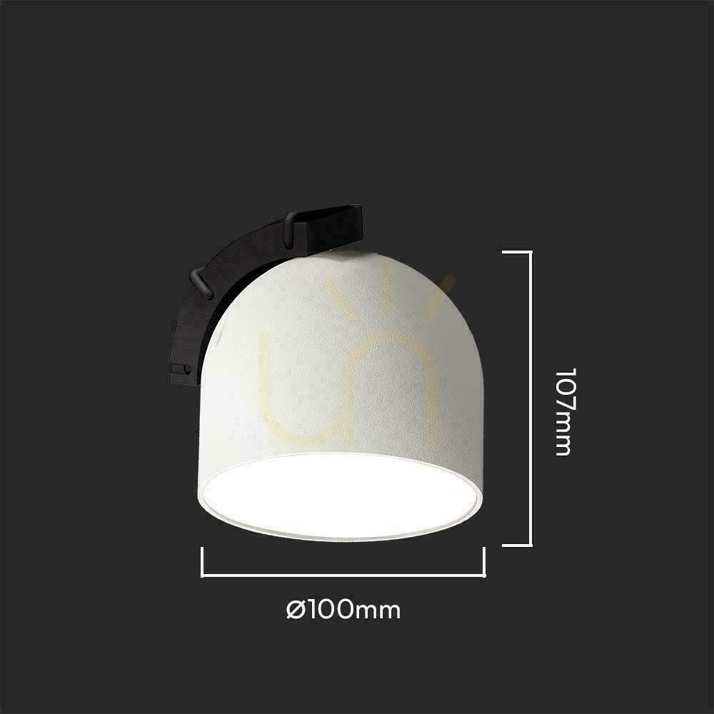 Spectacol 48V V-TAC 12W LED 120st alb VT-41112 3000K 800lm Garanție de 3 ani Proiector Rail System Luminaire 48V V-TAC 12W LED 120st alb VT-41112 3000K 800lm Garanție de 3 ani Proiector Rail System Luminaire