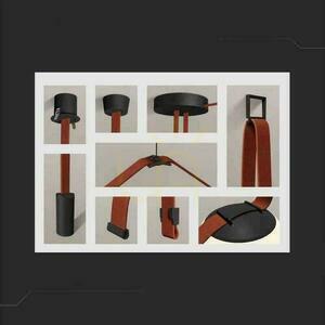 Montare la suprafață cu fir și rozeta 65x1500mm Sistem de bandă Bus 48V V-TAC Negru 3 ani garanție small 3