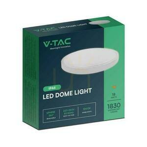 Plafond V-TAC 18W LED rotund 25cm montat la suprafață IP44 alb VT-8618 3000K 1830lm 2 Plafond V-TAC 18W LED rotund 25cm montat la suprafață IP44 alb VT-8618 3000K 1830lm small 2