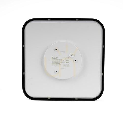 Verifica Plafond V-TAC 18W LED pătrat 25x25cm montat la suprafață IP44 negru VT-8618B 4000K 1830lm