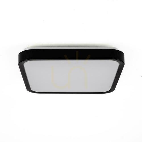 Verifica Plafond V-TAC 18W LED pătrat 25x25cm montat la suprafață IP44 negru VT-8618B 4000K 1830lm