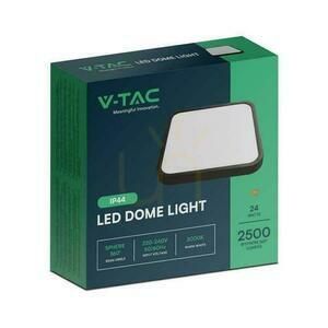 Plafonieră LED V-TAC VT-8624B 24 W 6500 K, 2500 lm, pătrată 29,5 × 29,5 cm, IP44, neagră small 3