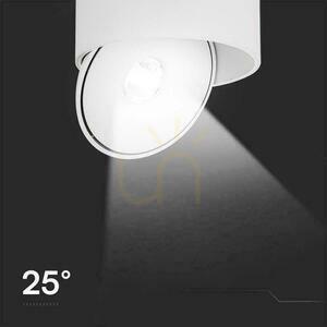 Downlight montat la suprafață V-TAC 20W Tilt CRI90 CCT Alb VT-2825 3000K-4000K-6400K 1408lm. small 10