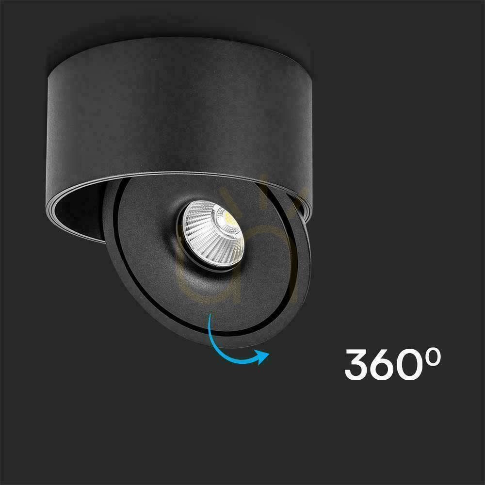 Verifica Downlight de suprafață V-TAC 28W Tilt CRI90 CCT Negru VT-2833 3000K-4000K-6400K 2500lm. Downlight de suprafață V-TAC 28W Tilt CRI90 CCT Negru VT-2833 3000K-4000K-6400K 2500lm.