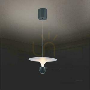 V-TAC 9W LED corp de iluminat suspendat Alb+Gri VT-7832 3000K 1000lm small 3