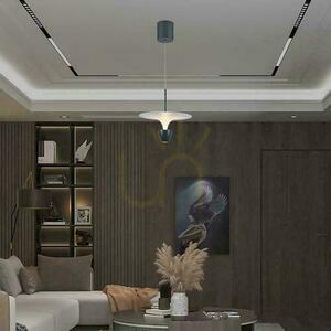 V-TAC 9W LED corp de iluminat suspendat Alb+Gri VT-7832 3000K 1000lm small 4