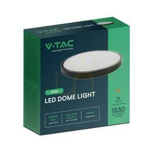 Plafond V-TAC 18W LED rotund 25cm montat la suprafață IP44 negru VT-8618B 3000K 1830lm 2 Plafond V-TAC 18W LED rotund 25cm montat la suprafață IP44 negru VT-8618B 3000K 1830lm small 2