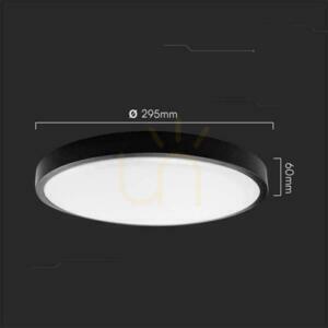Plafond V-TAC 36W LED rotund 35cm montat la suprafață IP44 negru VT-8630B 6500K 3820lm 3 Plafond V-TAC 36W LED rotund 35cm montat la suprafață IP44 negru VT-8630B 6500K 3820lm small 3