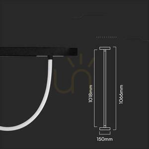 Corp de iluminat Sistem de autobuz magnetic 48V V-TAC 11W LED 100cm VT-42112 3000K 1270lm 3 ani garanție small 5
