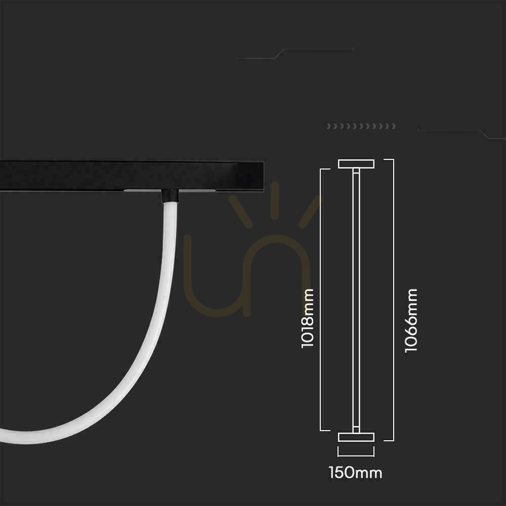 Verifica Corp de iluminat Sistem de autobuz magnetic 48V V-TAC 11W LED 100cm VT-42112 4500K 1320lm 3 ani garanție Corp de iluminat Sistem de autobuz magnetic 48V V-TAC 11W LED 100cm VT-42112 4500K 1320lm 3 ani garanție