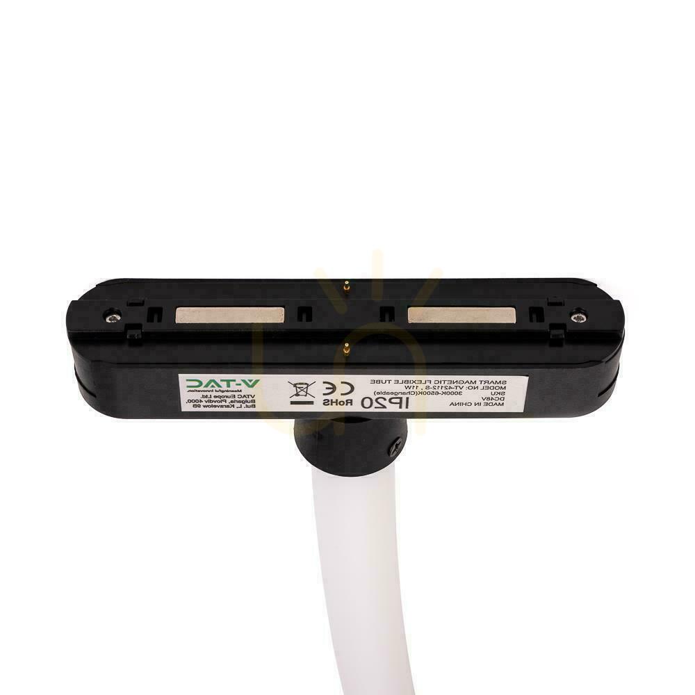 Afişa Corp de iluminat Sistem de autobuz magnetic 48V V-TAC 23W LED 200cm VT-42024 3000K 2760lm 3 ani garanție Corp de iluminat Sistem de autobuz magnetic 48V V-TAC 23W LED 200cm VT-42024 3000K 2760lm 3 ani garanție