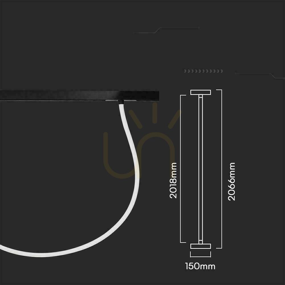 Verifica Corp de iluminat Sistem de autobuz magnetic 48V V-TAC 23W LED 200cm VT-42024 3000K 2760lm 3 ani garanție Corp de iluminat Sistem de autobuz magnetic 48V V-TAC 23W LED 200cm VT-42024 3000K 2760lm 3 ani garanție
