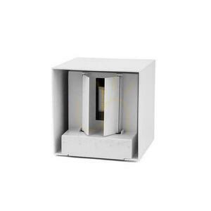 Solar V-TAC 9W LED COB Cub alb reglabil 15x15cm IP65 VT-11109 4000K 860lm corp de iluminat de perete. small 2