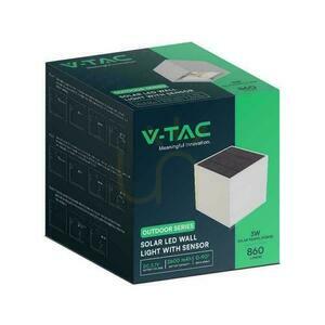 Solar V-TAC 9W LED COB Cub alb reglabil 15x15cm IP65 VT-11109 4000K 860lm corp de iluminat de perete. small 5