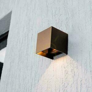 Solar V-TAC 9W LED COB reglabil Bronze Corten Cube 15x15cm IP65 VT-11109 4000K 860lm corp de iluminat de perete. small 7
