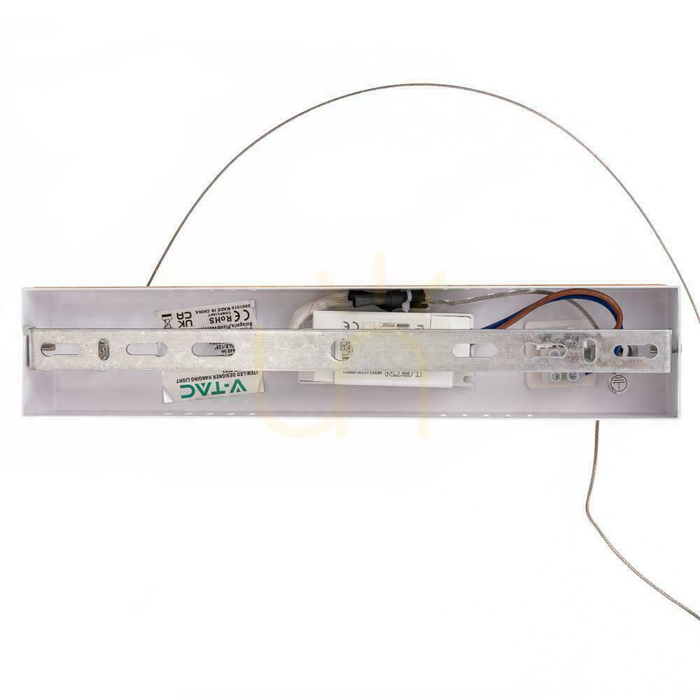 Verifica V-TAC corp de iluminat suspendat 12W LED Wood VT-7582 4000K 1440lm V-TAC corp de iluminat suspendat 12W LED Wood VT-7582 4000K 1440lm