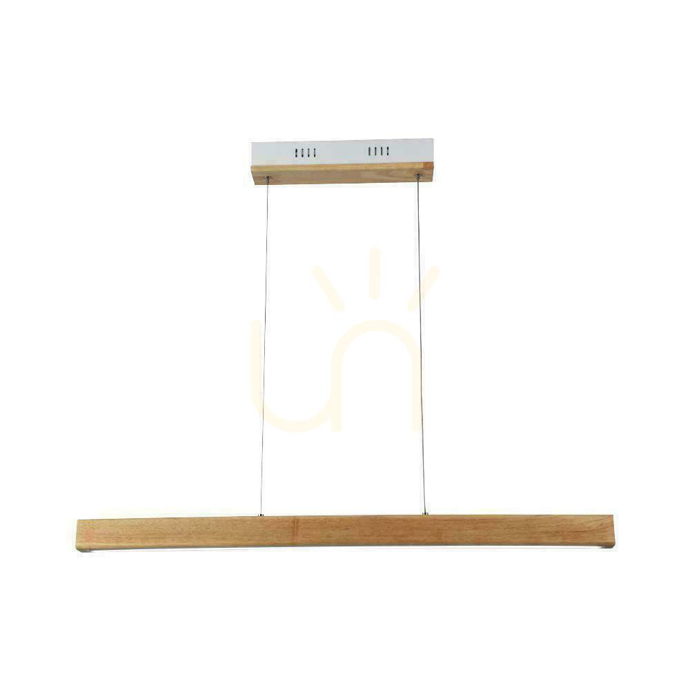 Verifica V-TAC corp de iluminat suspendat 12W LED Wood VT-7582 4000K 1440lm V-TAC corp de iluminat suspendat 12W LED Wood VT-7582 4000K 1440lm