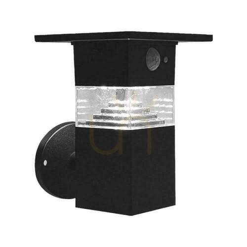 Verifica V-TAC 5.5W LED IP54 negru VT-1169 3000K 250lm Solar Garden lampă de perete 3 ani garanție