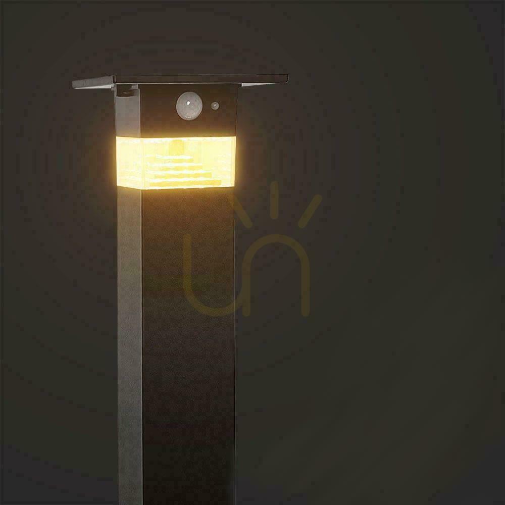 Vedere V-TAC 80cm Solar Garden Pole 5.5W LED IP54 negru VT-1170 3000K 250lm 3 ani garanție V-TAC 80cm Solar Garden Pole 5.5W LED IP54 negru VT-1170 3000K 250lm 3 ani garanție