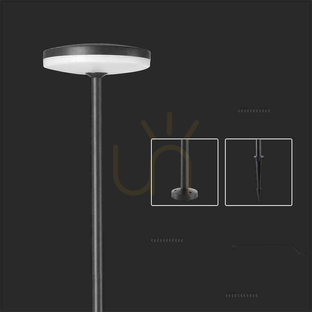 Afişa V-TAC LED stâlp de grădină 12W 2in1 80cm Antracit VT-1160-A 4000K 1265lm V-TAC LED stâlp de grădină 12W 2in1 80cm Antracit VT-1160-A 4000K 1265lm