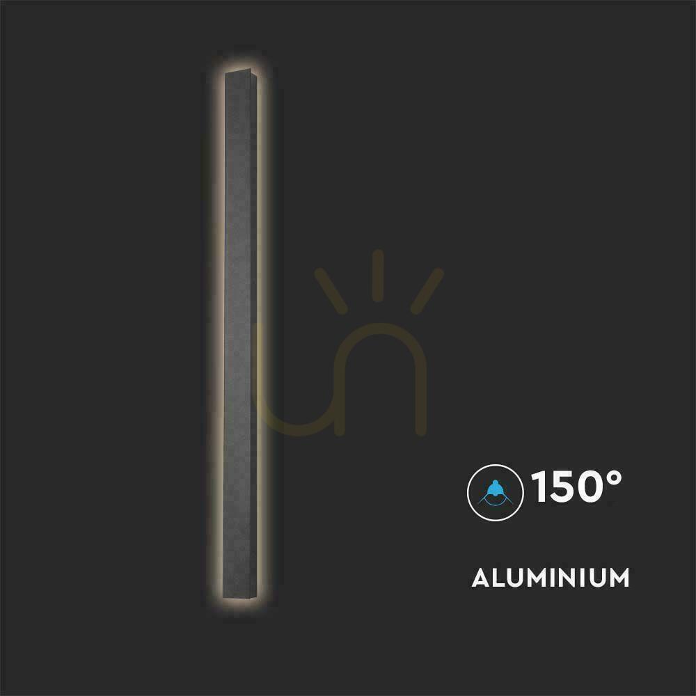 previzualizare Aplică LED de exterior V-TAC VT-1173 antracit 10 W 4000 K 1300 lm 51 cm IP65 Aplică LED de exterior V-TAC VT-1173 antracit 10 W 4000 K 1300 lm 51 cm IP65