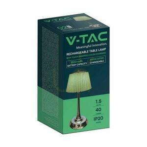 V-TAC 1.5W LED 28cm Lumină de noapte de birou Încărcare USB Dimmable Verde VT-7968 3000K-6000K 40lm 3 V-TAC 1.5W LED 28cm Lumină de noapte de birou Încărcare USB Dimmable Verde VT-7968 3000K-6000K 40lm small 3