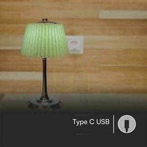 V-TAC 1.5W LED 28cm Lumină de noapte de birou Încărcare USB Dimmable Verde VT-7968 3000K-6000K 40lm 7 V-TAC 1.5W LED 28cm Lumină de noapte de birou Încărcare USB Dimmable Verde VT-7968 3000K-6000K 40lm small 7