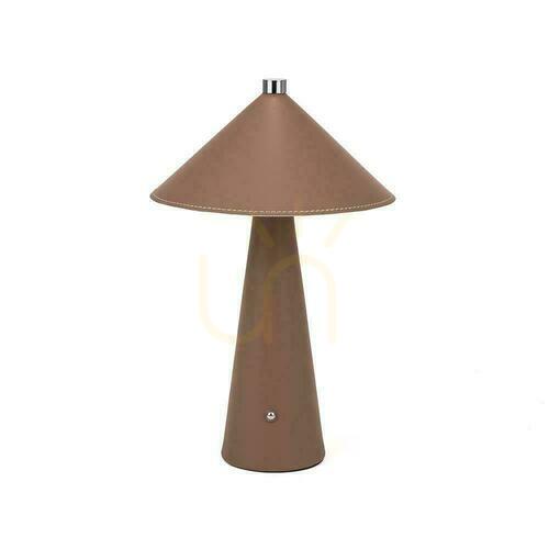 Verifica V-TAC 3W LED Lampă de birou pentru noptieră 33cm CCT USB-C cu funcție de încărcare Dimmable Brown Leather VT-10117 3000K-6000K 240lm