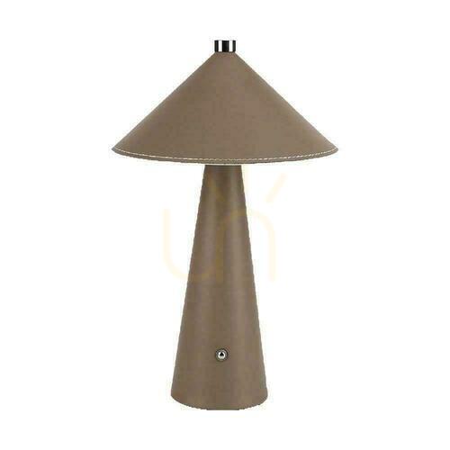 Verifica V-TAC 3W LED Lampă de birou pentru noptieră 33cm CCT USB-C cu funcție de încărcare Dimmable Brown Leather VT-10117 3000K-6000K 240lm