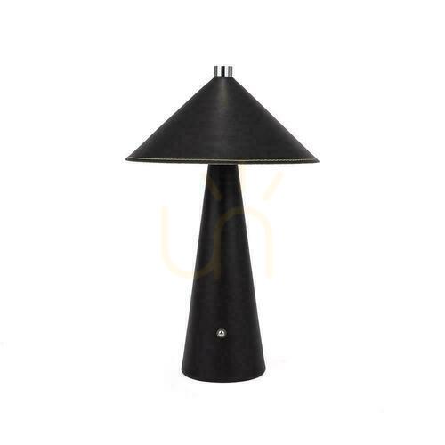 Verifica V-TAC 3W LED Lampă de birou pentru noptieră 33cm CCT USB-C cu funcție de încărcare Dimmable Black Leather VT-10117 3000K-6000K 240lm