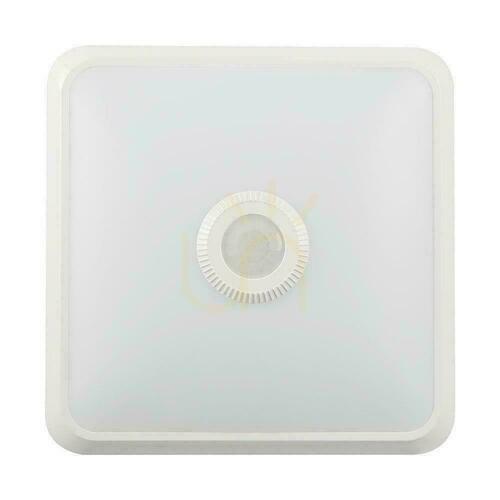 Verifica LED Plafond V-TAC SAMSUNG CHIP 12W 29x29cm CCT senzor de mișcare pătrat alb VT-81003 3000K-4000K-6000K 1100lm 5 ani garanție