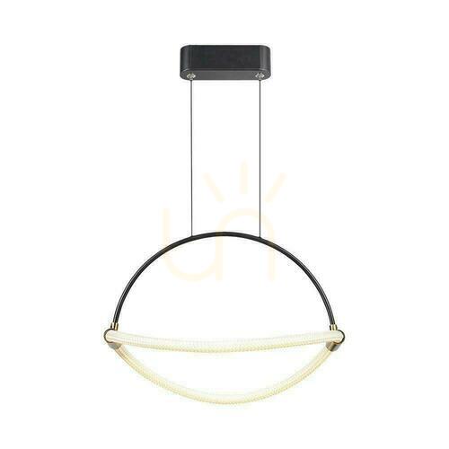 Verifica V-TAC 12W LED corp de iluminat suspendat 40cm Negru VT-10124 3000K 1440lm