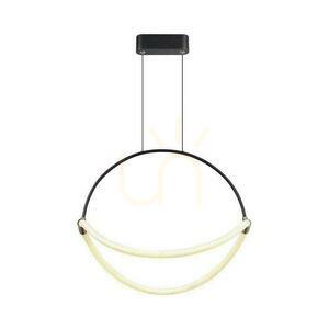 V-TAC corp de iluminat suspendat 16W LED 50cm Negru VT-10125 3000K 1920lm small 0