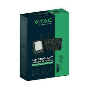 V-TAC Solar LED proiector 15W telecomandă, AUTO, temporizator, IP65 negru VT-102W 4000K 1800lm 2 V-TAC Solar LED proiector 15W telecomandă, AUTO, temporizator, IP65 negru VT-102W 4000K 1800lm small 2