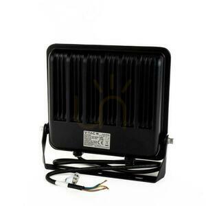 Proiector LED V-TAC 100W 100Lm/W Cablu 1mb SAMSUNG CHIP Negru VT-44104 4000K 8700lm 5 ani garanție small 1