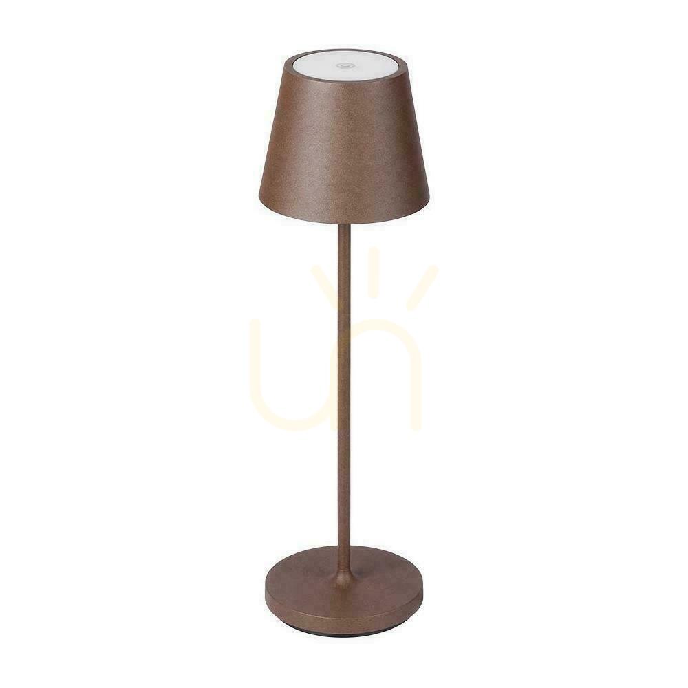 Vedere V-TAC 1.5W LED birou lumina de noapte încărcare Dimmable IP54 bronz, Corten VT-7997 3000K 150lm V-TAC 1.5W LED birou lumina de noapte încărcare Dimmable IP54 bronz, Corten VT-7997 3000K 150lm