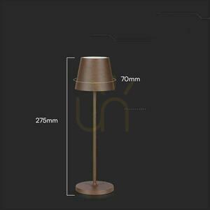 V-TAC 1.5W LED birou lumina de noapte încărcare Dimmable IP54 bronz, Corten VT-7997 3000K 150lm 6 V-TAC 1.5W LED birou lumina de noapte încărcare Dimmable IP54 bronz, Corten VT-7997 3000K 150lm small 6