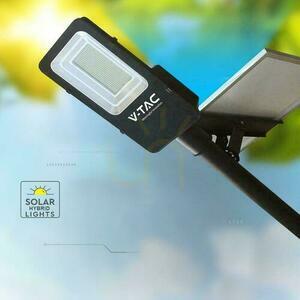 V-TAC 50W LED VT-ST201 4000K 4000lm Solar Hybrid Street Luminaire. small 4