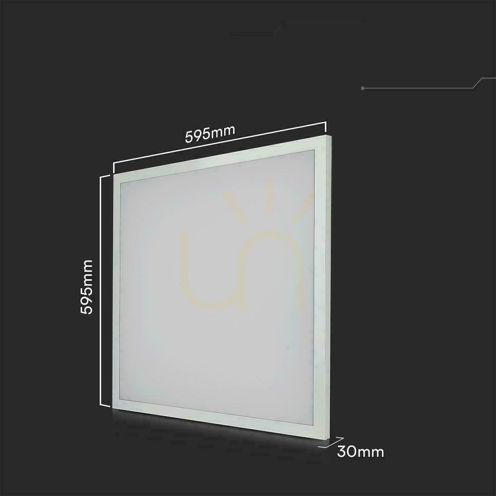 Spectacol Panou LED V-TAC 40W 600x600 SAMSUNG CHIP 3in1 suprafață/încastrare VT-6139 6500K 3960lm 3 ani garanție Panou LED V-TAC 40W 600x600 SAMSUNG CHIP 3in1 suprafață/încastrare VT-6139 6500K 3960lm 3 ani garanție