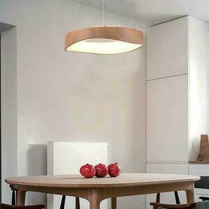 Corp de iluminat suspendat V-TAC LED 18W WOOD.. 40cm VT-7973 3000K 2100lm small 3