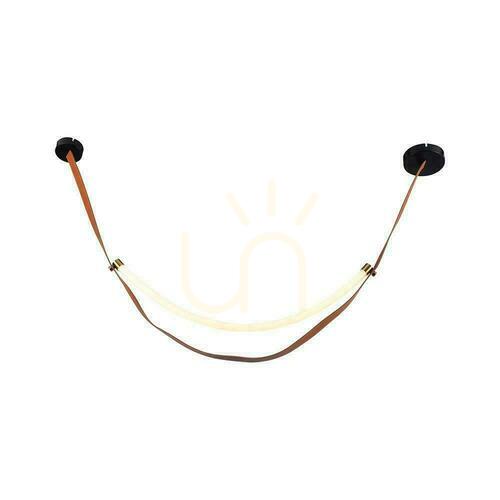 Verifica V-TAC LED corp de iluminat suspendat 12W Brown 166x12x12cm VT-7985 3000K 1440lm