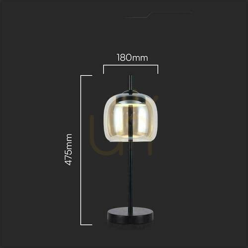 Verifica V-TAC 7W LED Amber 18x47cm VT-7990 3000K 700lm Lumină de noapte pentru birou