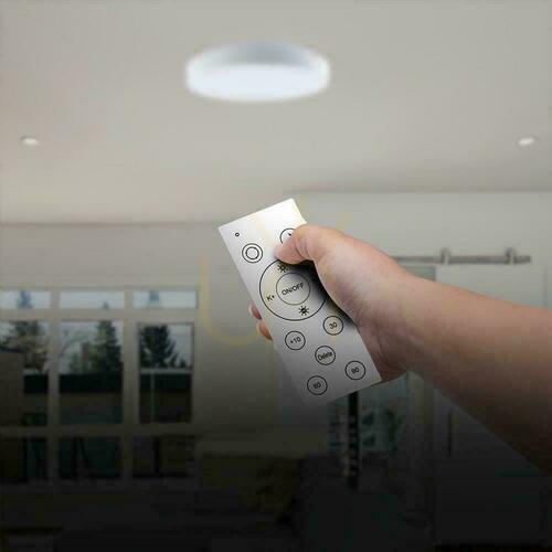 Verifica Plafond V-TAC 60W ELEGANT fi.49cm CCT Pilot TIMER VT-8564 3000K-6500K 6000lm