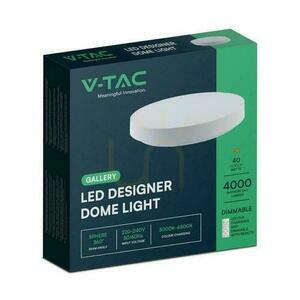 Plafonieră V-TAC 60W ELEGANT fi.49cm CCT Pilot TIMER VT-8564 3000K-6500K 6000lm small 4