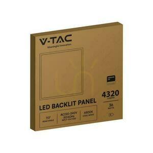 Panou LED V-TAC 36W 600x600 LED SAMSUNG CHIP Backlight 33mm 120Lm/W VT-61036 4000K 4320lm 5 ani garanție 4 Panou LED V-TAC 36W 600x600 LED SAMSUNG CHIP Backlight 33mm 120Lm/W VT-61036 4000K 4320lm 5 ani garanție small 4