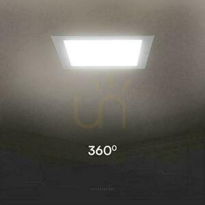 V-TAC 3W LED SAMSUNG CHIP Panou încastrat pătrat 90x90mm VT-61003SQ-S 4000K 330lm small 5