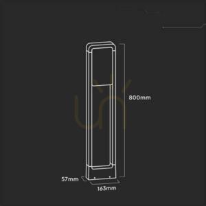 V-TAC 10W LED SAMSUNG CHIP Garden Pole IP65 80cm VT-33 4000K 900lm 3 ani garanție 2 V-TAC 10W LED SAMSUNG CHIP Garden Pole IP65 80cm VT-33 4000K 900lm 3 ani garanție small 2