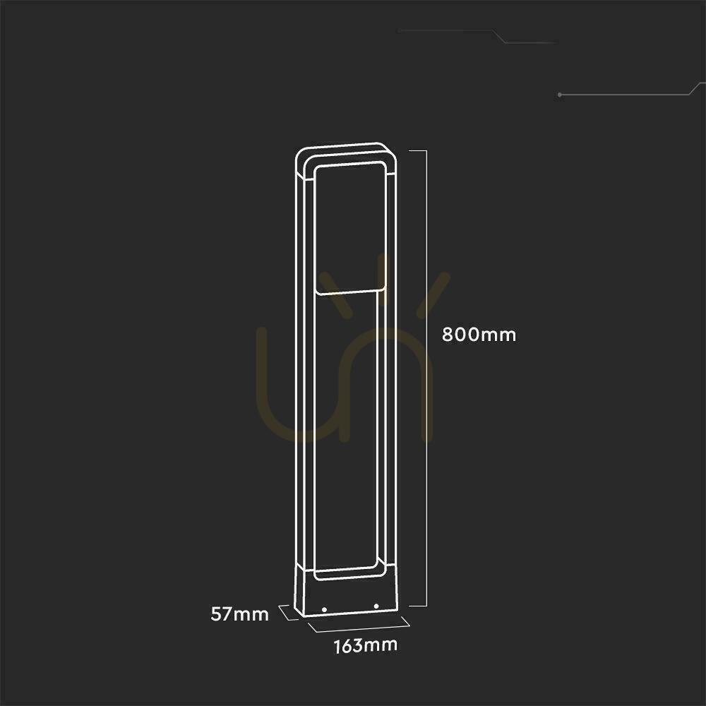 previzualizare V-TAC 10W LED SAMSUNG CHIP Garden Pole IP65 80cm VT-33 4000K 900lm 3 ani garanție V-TAC 10W LED SAMSUNG CHIP Garden Pole IP65 80cm VT-33 4000K 900lm 3 ani garanție